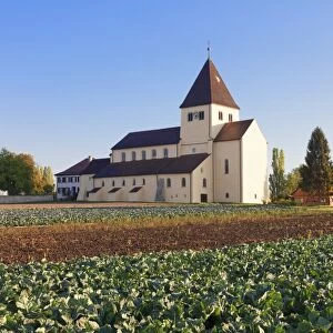 St. Georg church, Oberzell, UNESCO World Heritage Site, Reichenau Island, Lake Constance