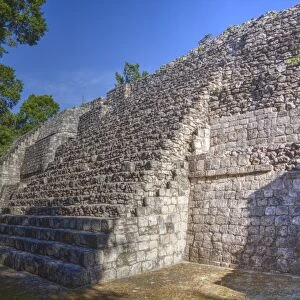 Structure I, Balamku, Mayan archaeological site, Peten Basin, Campeche, Mexico, North