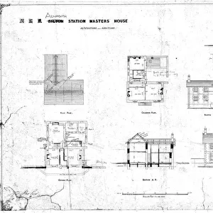 N. E. R Alnmouth [Bilton] Station Masters House Alterations and Additions [N. D]
