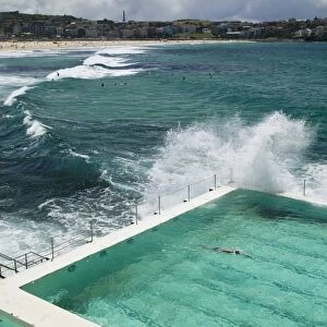 Australia, New South Wales, Sydney, Bondi Beach, Bondi Icebergs Swimming Club Pool