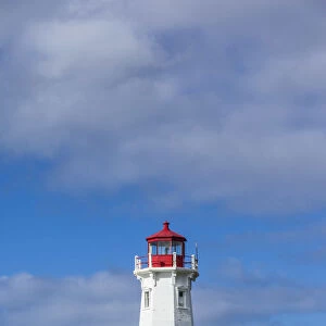 Canada, Nova Scotia, Louisbourg, Louisbourg LIghthouse