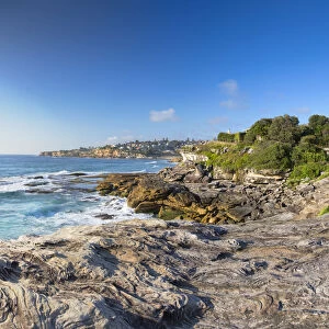 Coastline of Bondi to Bronte walk, Sydney, New South Wales, Australia