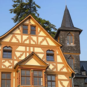 Half-timbered building, Boppard, Rhineland-Palatinate, Germany
