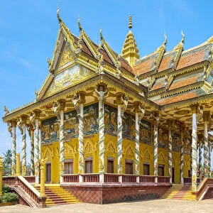 Kan Doeng Pagoda (Wat Kan Doeng), Battambang, Cambodia