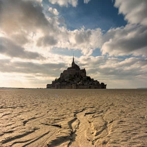 Le mont Saint Michel, Normandy, France, Europe