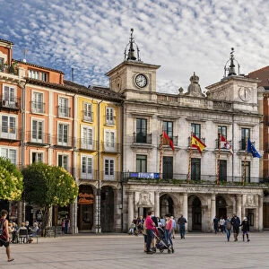 Plaza Mayor, Burgos, Castile and Leon, Spain