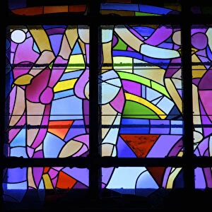 Stained Glass Window, Gellert Hotel and Spa, Budapest, Hungary