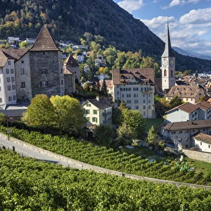 Switzerland, Canton Graubunden, Altstadt
