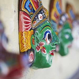 Traditional mask, Kathmandu, Nepal