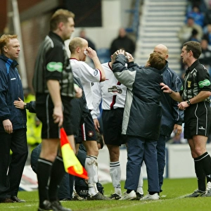 McLeish's Frustration: Ref Stops Play Ruins Rangers 4-0 Win Over Dundee (20/03/04)
