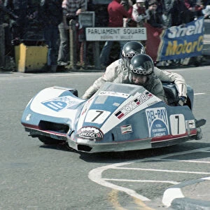 Rolf Steinhausen & George Willmann (FKN) 1981 Sidecar TT
