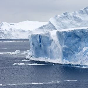 Icebergs Weddell Sea near Snow Hill Island Antarctica