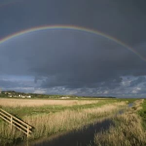 Rainbow over Salthouse North Norfolk May