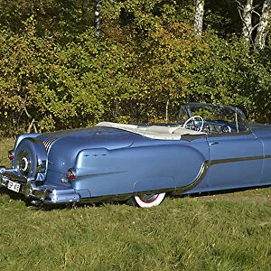 Pontiac Starchief Convertible, 1954, Blue