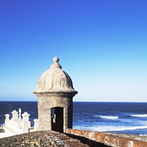 Fort El Morro Castle Year 1540 in Old San Juan, Puerto Rico