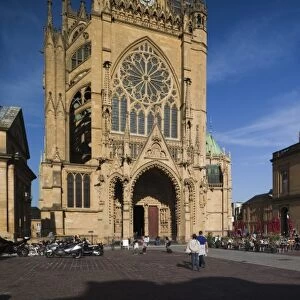 France, Moselle, Lorraine Region, Metz, Cathedrale St-Etienne
