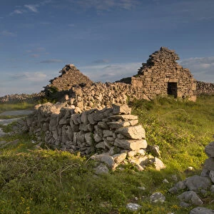 Inishmore Island. Aran Islands. Ireland. Abandoned homestead