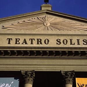 Montevideo, Uruguay, The Teatro Solis or Solis Theater