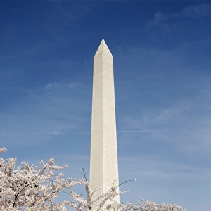 USA, Washington DC, View of Washington Monument