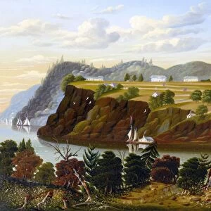 CHAMBERS: NEW YORK. View of West Point