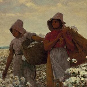 HOMER: THE COTTON PICKERS. Oil on canvas, Winslow Homer, 1876