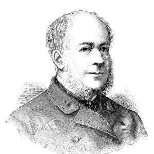 JACOB PLEYDELL-BOUVERIE (1815-1889). 4th Earl of Radnor. Engraving, English, 1885