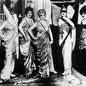 ZIEGFELD FOLLIES, c1920. Ziegfeld Follies chorus girls from the 1920s. Photograph
