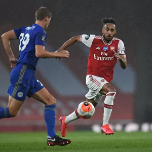 Arsenal's Aubameyang Goes Head-to-Head with Leicester City in Premier League Clash