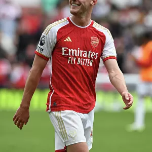 Arsenal's Declan Rice Scores Thriller: Arsenal FC vs Nottingham Forest, 2023-24 Premier League