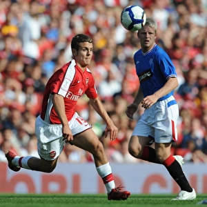 Arsenal's Jack Wilshere Shines in 3:0 Emirates Cup Victory over Rangers (Steven Naismith)