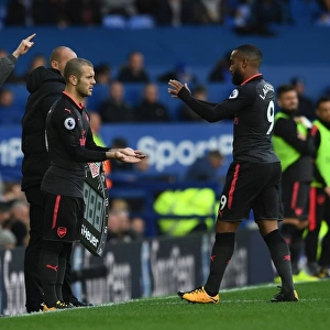 Jack Wilshere Replaces Alexandre Lacazette: Everton vs Arsenal, Premier League 2017-18