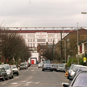 The North Bank. Arsenal Stadium, Highbury, London, 27 / 2 / 04