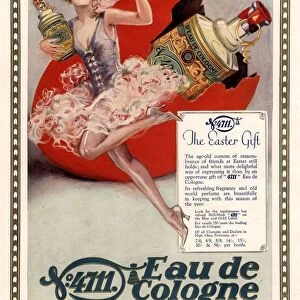 1928 1920s UK 4711 eau de cologne art deco womens