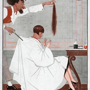 La Vie Parisienne 1924 1920s France magazines haircuts salons barbers hairdressers