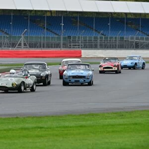 CJ5 1560 Shadi leads the pack through Luffield