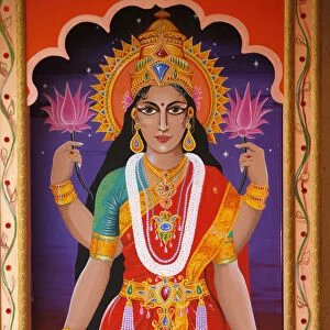 Hindu goddess Laxmi