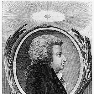 Wolfgang Amadeus Mozart (1756-1791), c1791