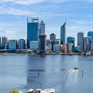 Perth Central Business District Skyline