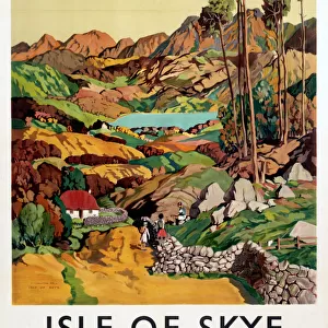Isle of Skye, LNER poster, 1939