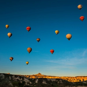 Balloons all over the Turkey sky
