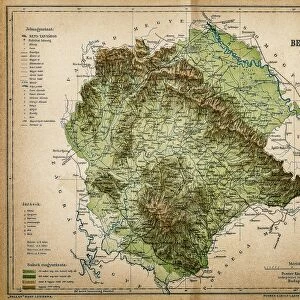Belovar-koros, Croatio map from 1893