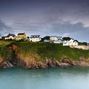 The coastal village of Little Haven Pembrokeshire