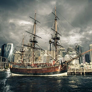 HMS Endeavour in Sydney