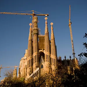 La sagrada Familia in Barcelona, Spain