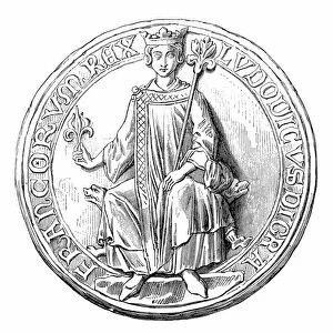 Louis IX or Saint Louis, Ludwig IX. 1214-1270, a Capetian King of France