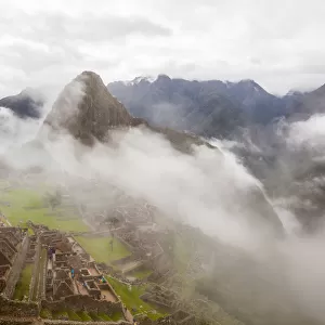 Machu Picchu in the Mist