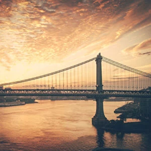 Manhattan Bridge at Sunrise