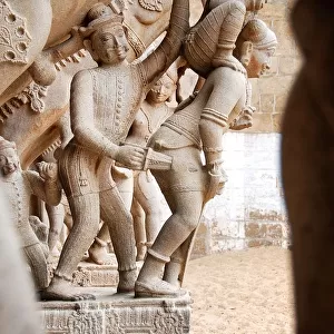 Stone carving Ranganathaswamy temple in Srirangam