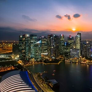 Sunset Downtown singapore