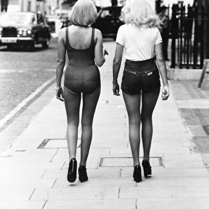 Tights and Shorts 70s Style